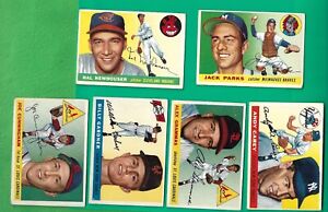 1955 TOPPS BASEBALL VINTAGE PARTIAL 57 CARD STARS KALINE HIGH # YANKEES GD TO EX