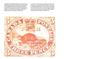 Canada #82-1 "PENCE BEAVER" Brand New 1982 Postcard Issue - Picture 1 of 2