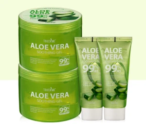 Aloe Vera Soothing Gel 99% Pure Moisturizer For Face And Body 550mlX2EA100mlx2EA - Picture 1 of 6