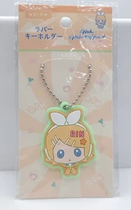 Vocaloid Hatsune Miku Kagamine Rin 2" goma llavero encanto Mikumiku Friends - Imagen 1 de 1