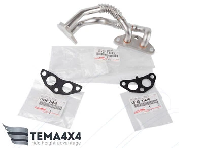 OEM GENUINE OIL COOLER PIPE WITH GASKETS 1576731020 15767-31020 for TOYOTA LEXUS - Image 1 of 4