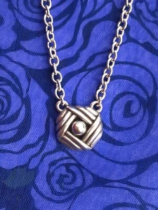 Brighton Sonora Knoten Halskette + Brighton Stoffbeutel - Bild 1 von 3