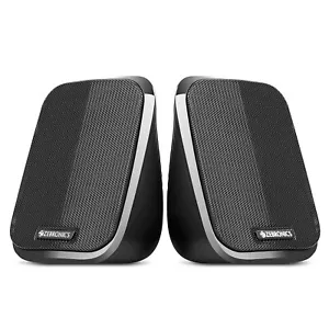 ZEBRONICS Zeb - Fame 5 watt Laptop/Desktop Speaker (Black, 2.0 Channel) - Picture 1 of 9