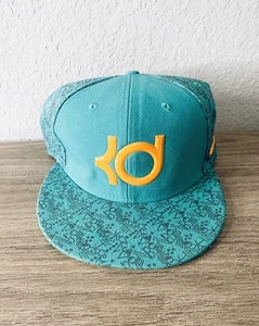 Nike True KD Kevin Durant One Size GREEN ORANGE Strapback Baseball Cap Hat - Picture 1 of 6