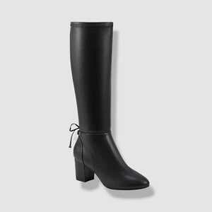 Charter Club Women's Black Mayviss Pointed Toe Dress Boots Shoes Size 6.5M - Picture 1 of 1