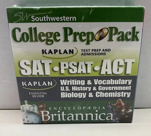 Southwestern College Prep Pack 2007 SAT,PSAT,ACT Encyclopedia Britannica SEALED - Picture 1 of 3