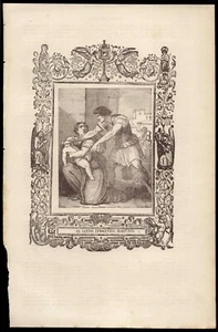 THE STS. INNOCENTS MARTYRS 172x263mm Antique 19th ENGRAVING FROM BOOK - Picture 1 of 3