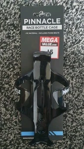 Jaula para botellas Pinnacle Race negra NUEVA - Imagen 1 de 2