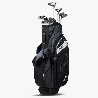 NEW Lady Callaway Reva 25 Complete Golf Set Black Stand Bag - Image 1 of 4