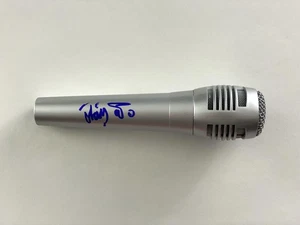TREY ANASTASIO PHISH SIGNED AUTOGRAPH MICROPHONE MIC - BILLY BREATHES W/ JSA - Picture 1 of 2