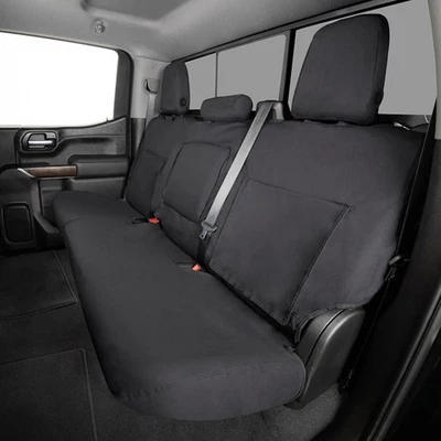 Fundas de asiento trasero Covercraft SeatSaver carbón para 17-18 F-250 F-350 F-450 Crew Foto 1 de 4