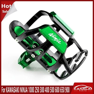1PCS For KAWASAKI NINJA 1000 300 400 500 Beverage Water Bottle Drink Cup Holder Foto 1 de 4