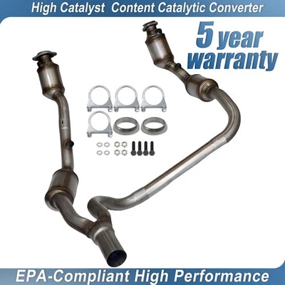 Exhaust Manifold Catalytic Converter for 2007-2009 Jeep Wrangler 3.8L EPA - Imagem 1 de 4