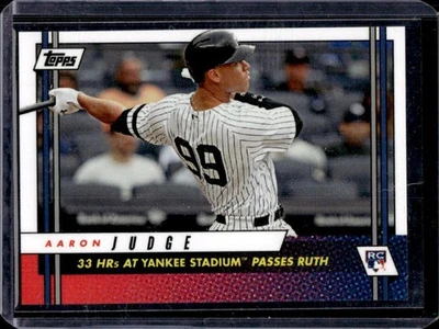 2017 Topps On-Demand Rookie Class Aaron Judge ROY Award Winner RC #J10 Yankees - Image 1 of 2