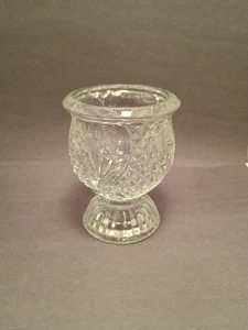 Clear Glass Tulips Candle Holder - Picture 1 of 4