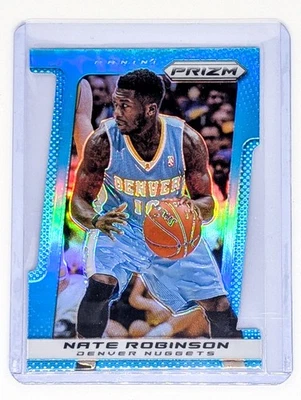 Panini Prizm 2013-14 azul claro Prizm troquelado #10 Nate Robinson/199 combinación de colores Foto 1 de 2