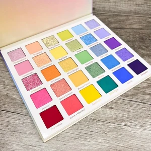 New Colourpop Fade Into Hue 30 Color Eyeshadow Palette Full Size~Rare - Picture 1 of 4