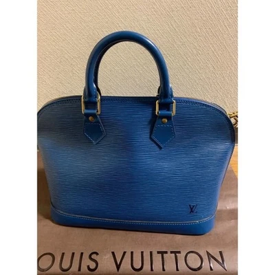 Louis Vuitton Epi Alma Black Leather Handbag Medium Size AB Rank - Image 1 of 4