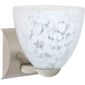 Besa Lighting 1WZ-757219-SN Sasha Ii Wall Sconce Satin Nickel - Picture 1 of 2