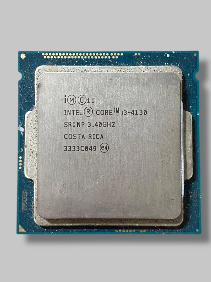 Procesador CPU Intel Core i3-4130 SR1NP 3,4 GHz Dual-Core LGA1150 - Probado Usado Foto 1 de 1