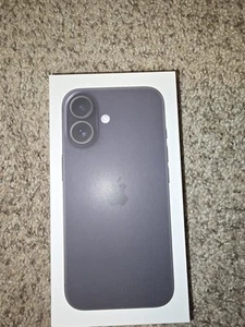 iPhone 16, Czarny PUSTE PUDEŁKO. 128 GB. Model MYAP3LLA. - Zdjęcie 1 z 4