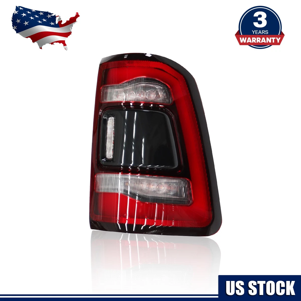 Lanterna Traseira Nilight Dodge Ram 1500 2019-2021 - Lado Passageiro Original