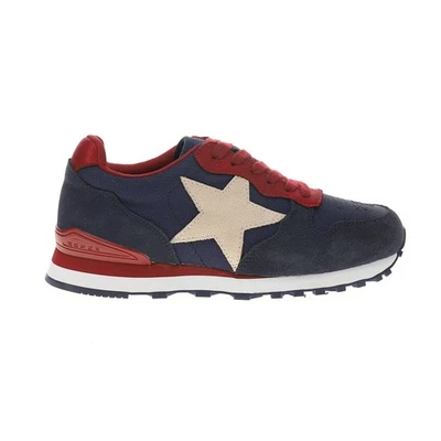 Tênis Roper Giddyup bordado com cadarço feminino azul sapatos casuais 09-021-1797 - Imagem 1 de 4