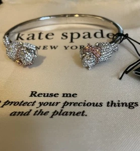 NWT Kate Spade New York Pawlina Hinged Cuff Bracelet New - Picture 1 of 24