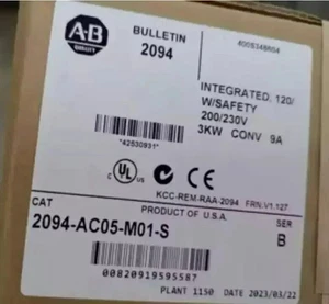 New Sealed Allen Bradley 2094-AC05-M01-S / B Kinetix 6000 Integrated Axis Module - Picture 1 of 1