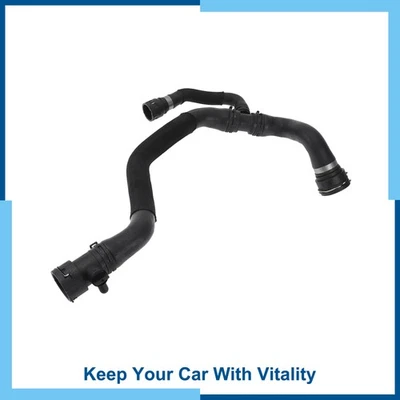 Radiator Hose for Audi A4, A4 Quattro Sedan Wagon 09-12 No.8R0121055D Black - Image 1 of 4