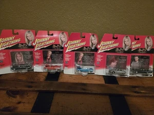 Johnny Lightning Buffy The Vampire Slayer & Angel Lot Of 5  Diecast Cars SEALED - Picture 1 of 4