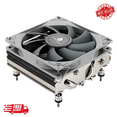 AXP90-X47 Low Profile ITX CPU Air Cooler, 47mm Height, TL-9015 92mm PWM Fan,4... - Image 1 of 4