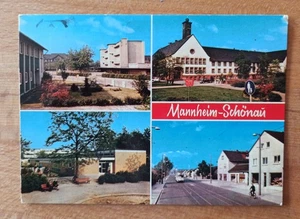 AK Mannheim-Schönau, Mehrbild, gelaufen - Bild 1 von 1