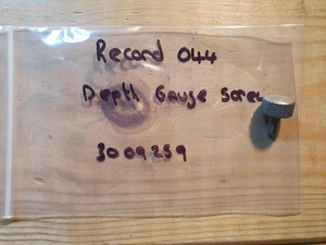 Vintage Record 044 Plane Depth Gauge Screw Old Woodworking Hand Tools Carpentry - Picture 1 of 1