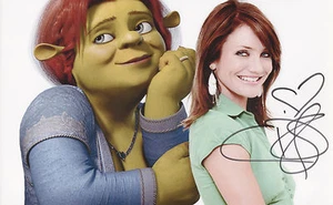 Foto firmada por Cameron Diaz 10x7 Shrek & Theres Something About Mary certificado de autenticidad - Imagen 1 de 1