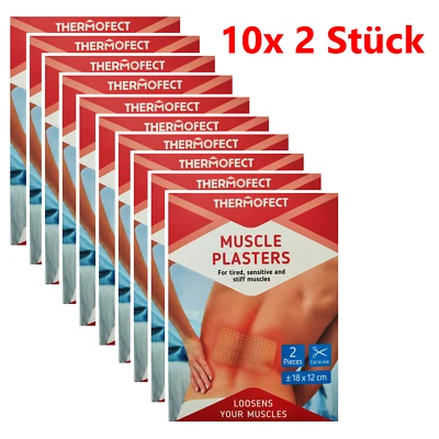 20 Wärmepflaster XXL - 18x12 cm - Wärmepad Rücken Schmerzen - 10x 2 Stück - TOP✅ - Bild 1 von 3