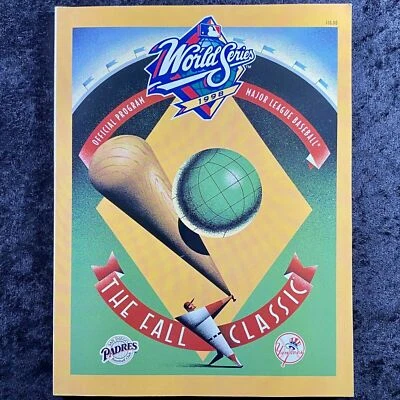 World Series 1998 Official Program MLB Padres Vs Yankees The Fall Classic - Image 1 of 4