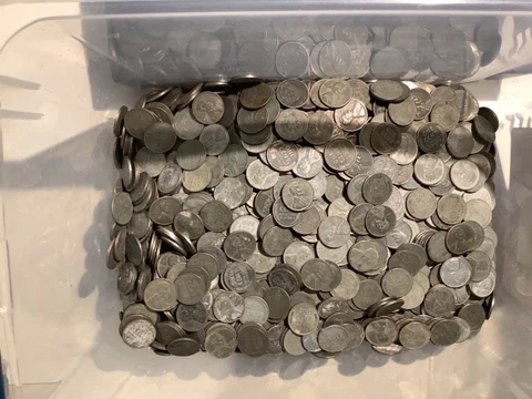 1943 LINCOLN WHEAT CENT WWII STEEL LOT OF 50 CIRCULATED COINS PDS Better Grade Cover