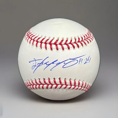 José Tabata Firmado Autografiado Oficial Grandes Ligas Béisbol Pittsburgh Piratas Foto 1 de 2