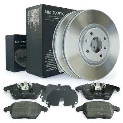 Bremsscheiben belüftet 302mm + Bremsbeläge vorne für Peugeot 208 308 I SW 3008 - Bild 1 von 2