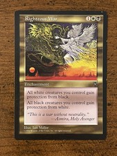 Righteous War - Visions - MTG - LP/NM - Magic The Gathering