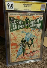 Green Lantern #86 CGC 9.0  Signature Series   Signed by Neal Adams   Drug Story