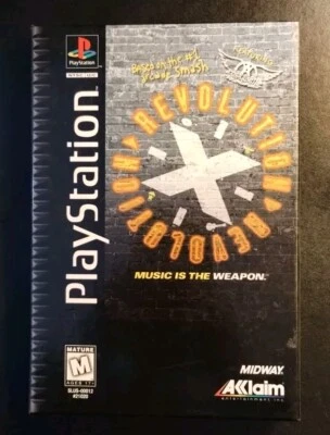 Revolution X PS1 PlayStation Disc Complete w/ Manual Reg Foam Video Game Aerosmi - Image 1 of 4