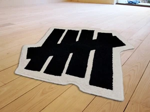 Undefeated UNDFTD 5 Strike Area Carpet Living Room Rugs Bedroom Floor Mat Carpet - Picture 1 of 4