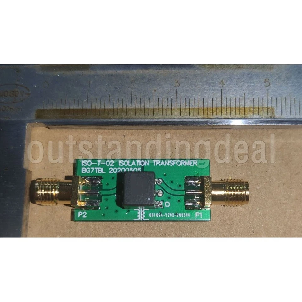ISO-T-02 10K-400M 1:1 High Frequency Signal Isolation Transformer Module 50ohms - Image 1 of 1