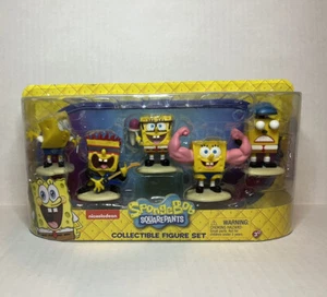 Nickelodeon- 2015 Spongebob Squarepants Collectible Figure Set NIB RARE! - Picture 1 of 3