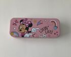 Minnie Mouse Lovin’ Life Pencil Case Tin Box Case Pink