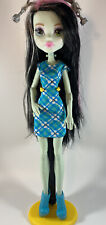 Monster High Frankie Stein Voltageous Hair 2016 Doll Toy Dress And Shoes EUC