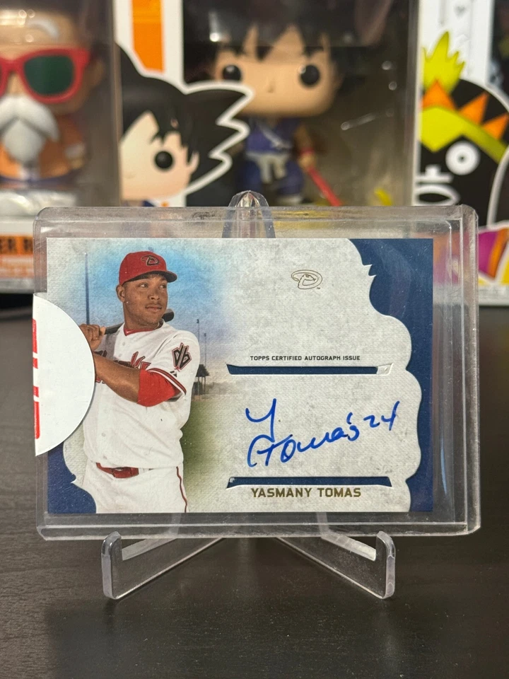 2015 Topps Supreme Baseball Simply Autograph #SSA-YT Yasmany Tomas Auto - Image 1 of 2