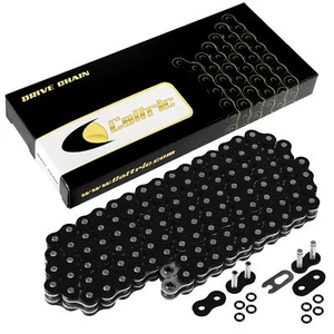 O-Ring Drive Chain for Harley Davidson Fxwg Wide Glide 1980 1981 1985 1986 Black - Picture 1 of 8